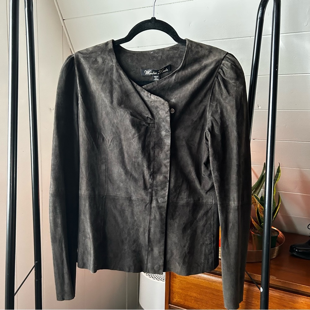 Suede Leather Jacket